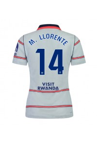 Atletico Madrid Marcos Llorente #14 Jalkapallovaatteet Naisten Kolmaspaita 2026-27 Lyhythihainen